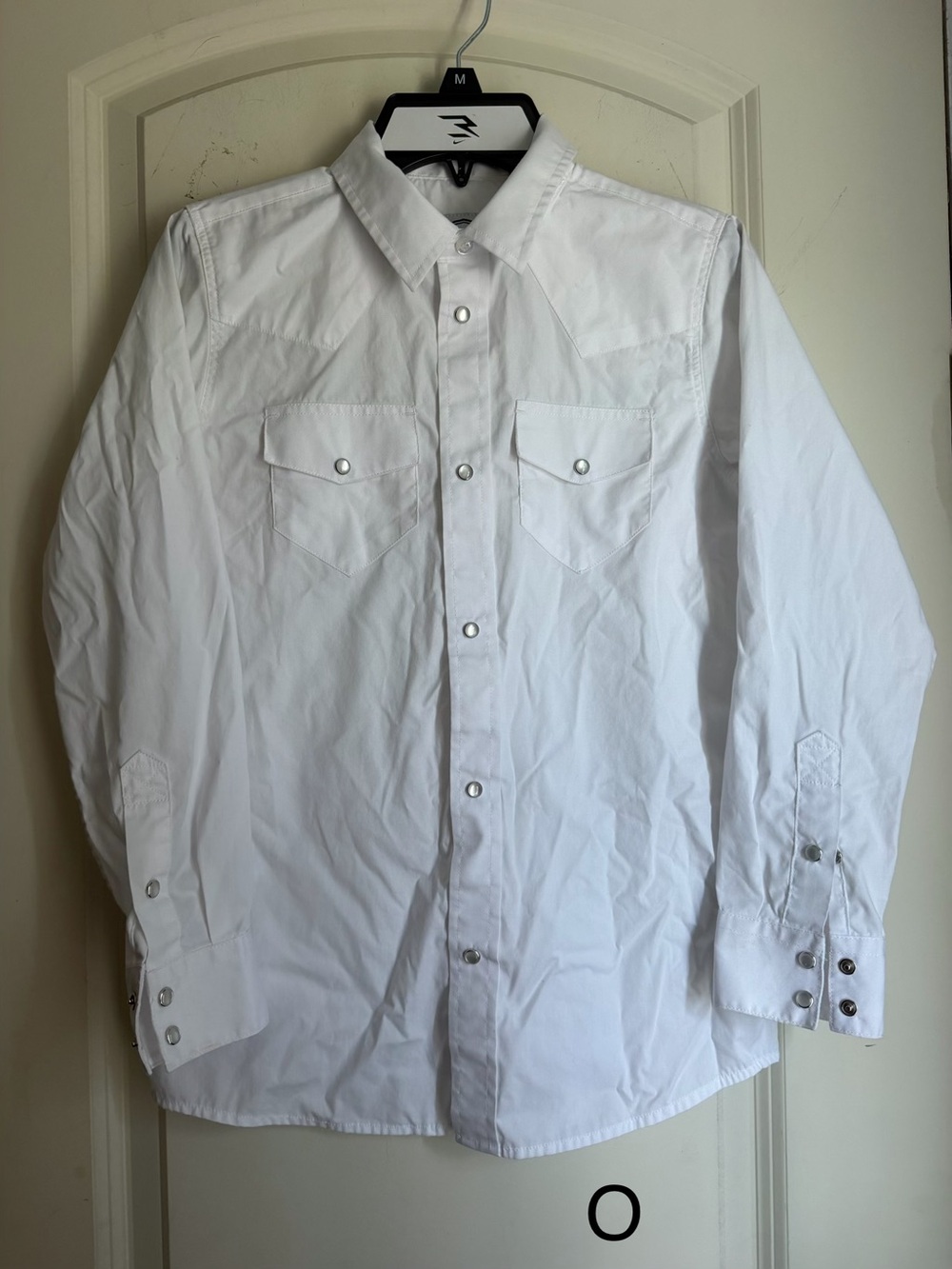 GIBSON TRADING CO M BOYS' SOLID LONG SLEEVE PEARL SNAP WESTERN SHIRT western